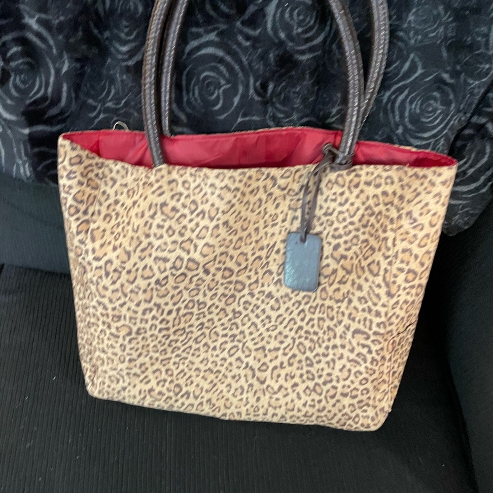Cheetah Print Tote